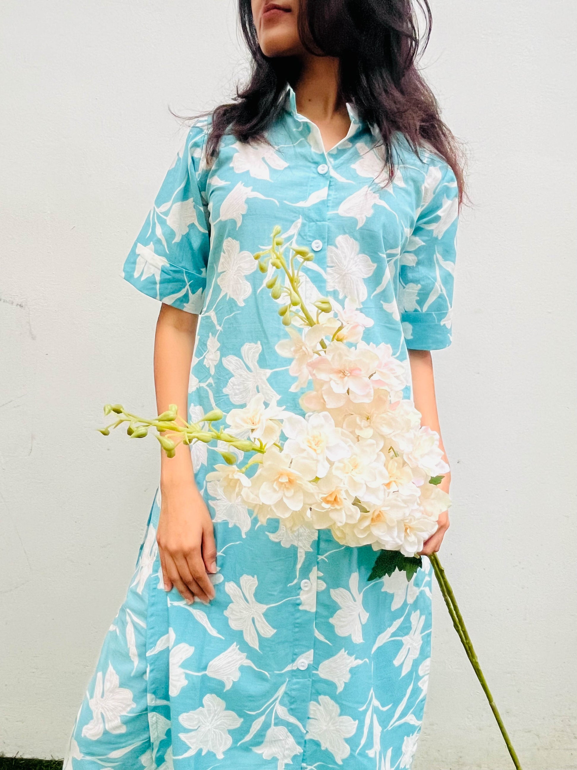 FLORAL COTTON CO-ORD SET BESU INDIA