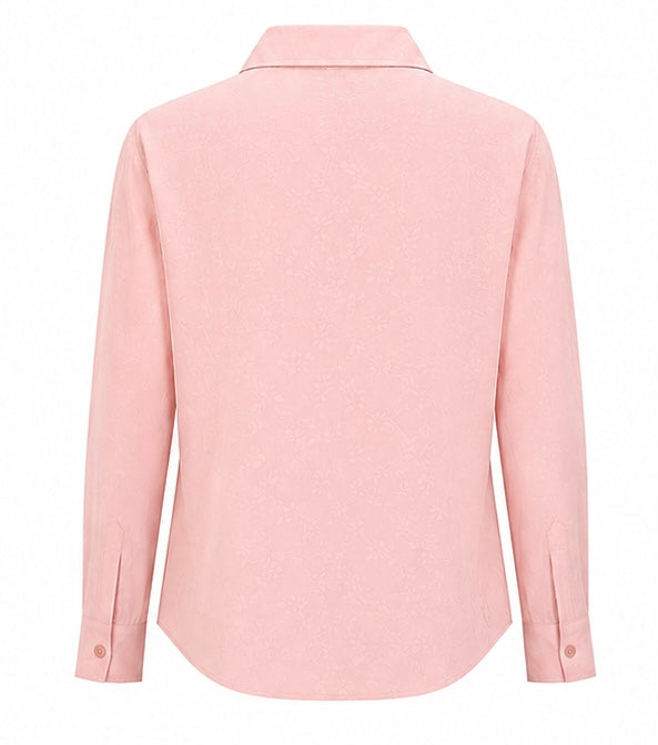 SPARKLING BLOSSOM PINK SHIRT BESU INDIA