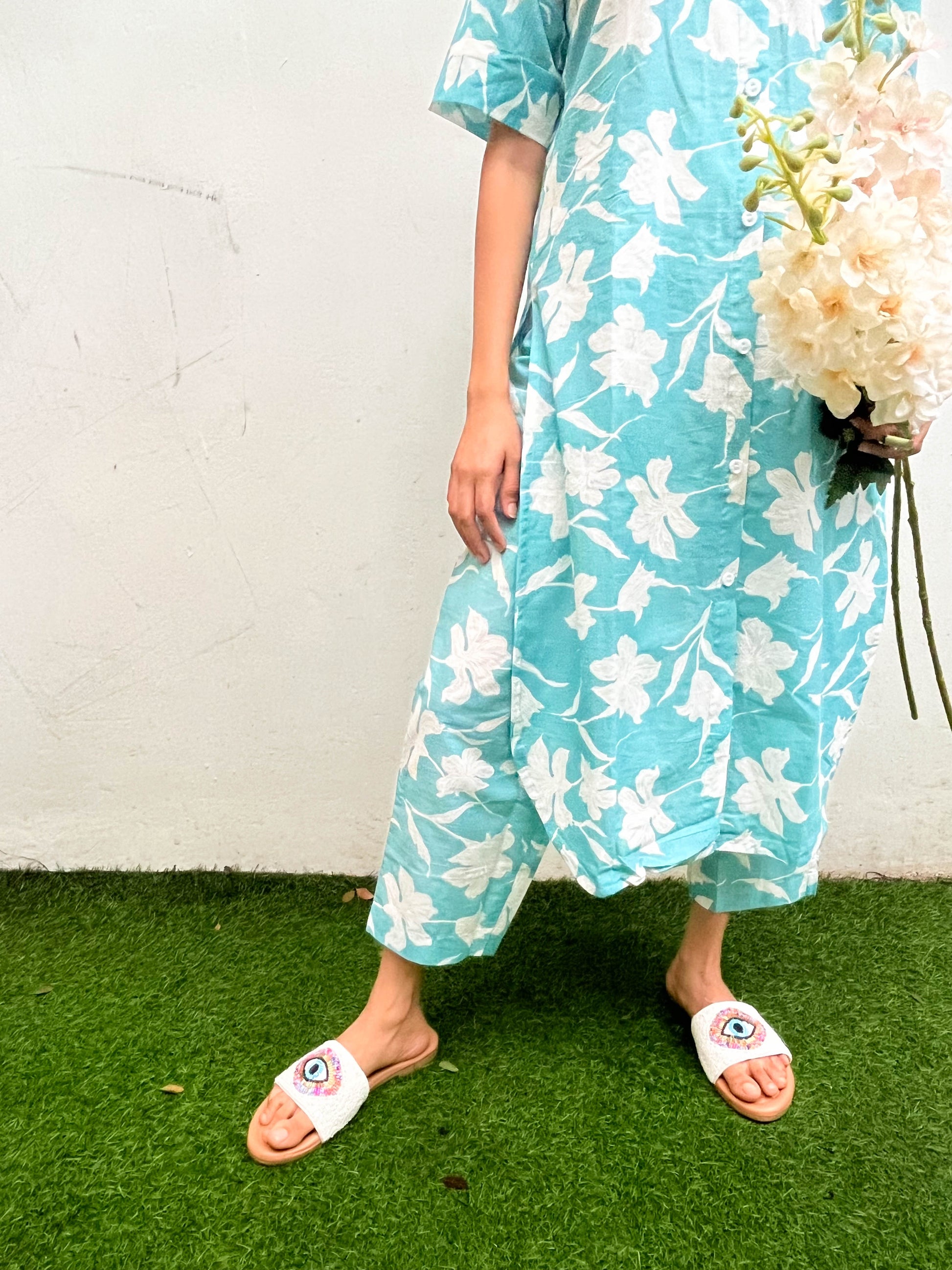 FLORAL COTTON CO-ORD SET BESU INDIA