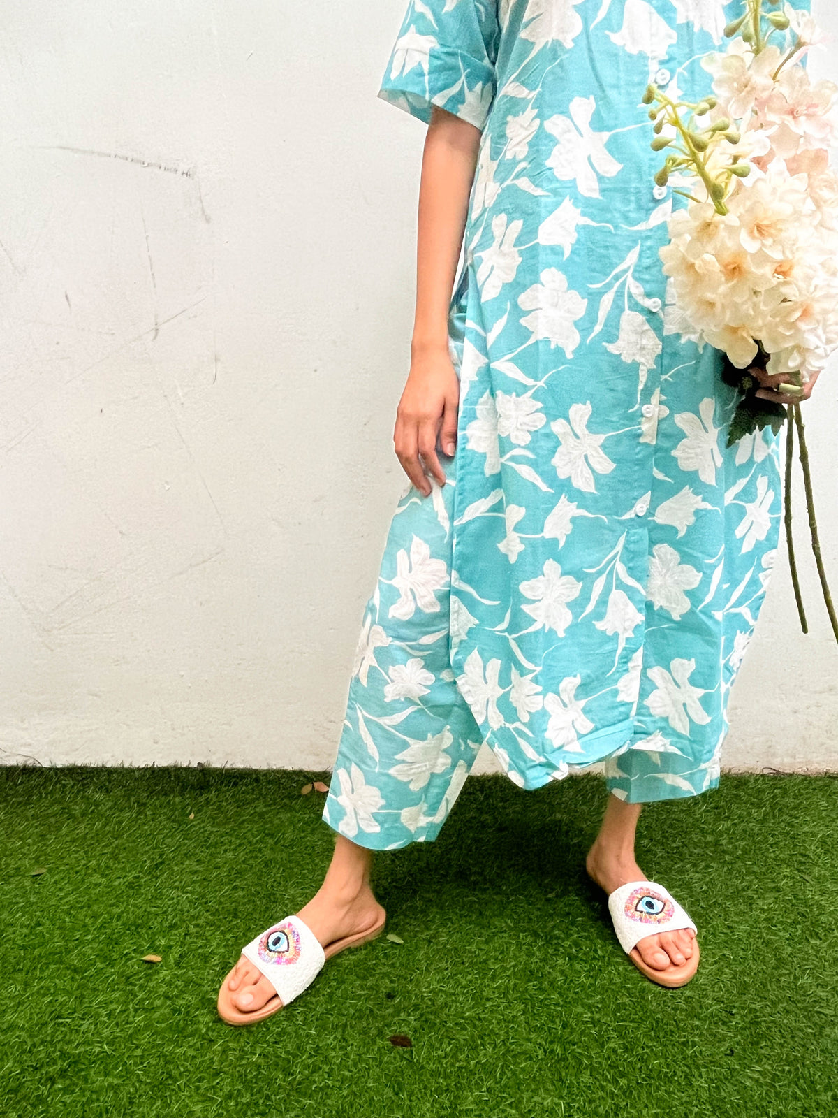 FLORAL COTTON CO-ORD SET BESU INDIA