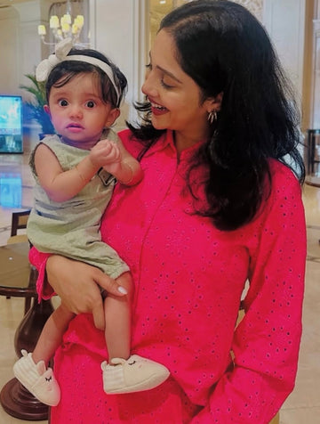 ACTOR MILANA NAGRAJ IN OUR SOFT HAKOBA CO-ORDS BESU INDIA