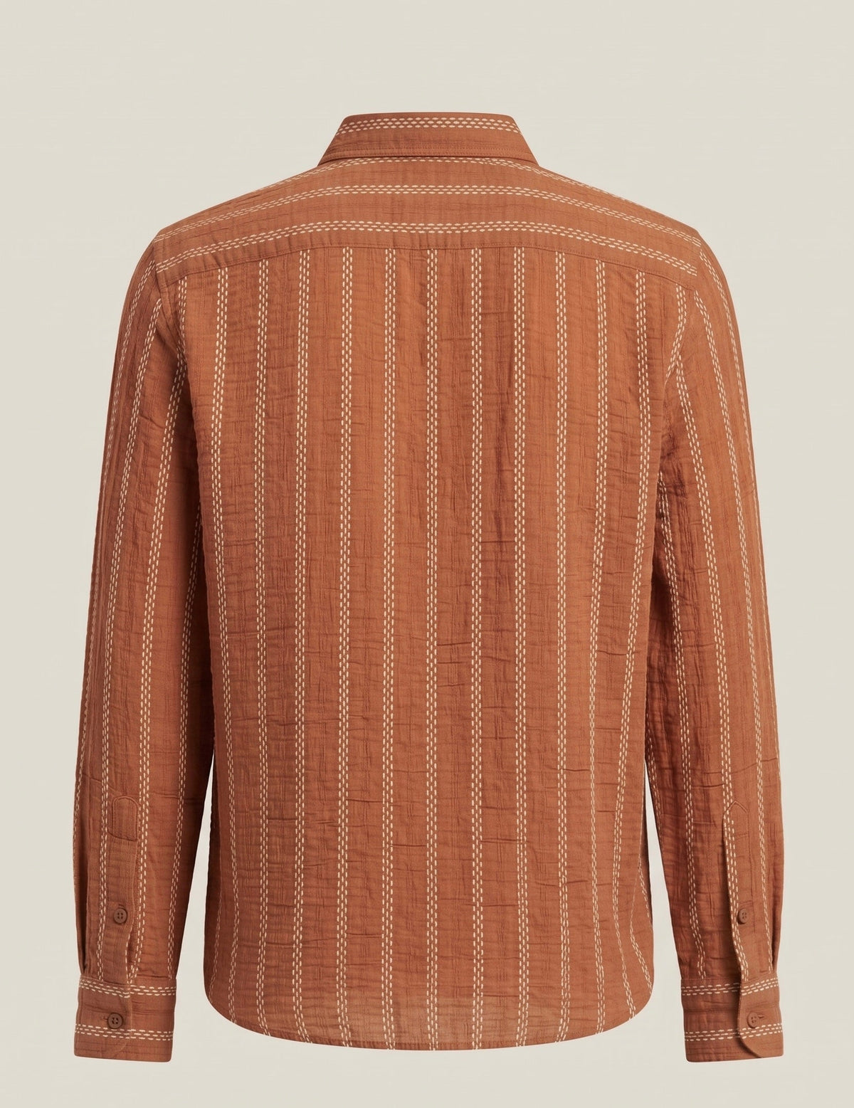 THE CURIOUS CAT TEXTURED SHIRT BESU INDIA
