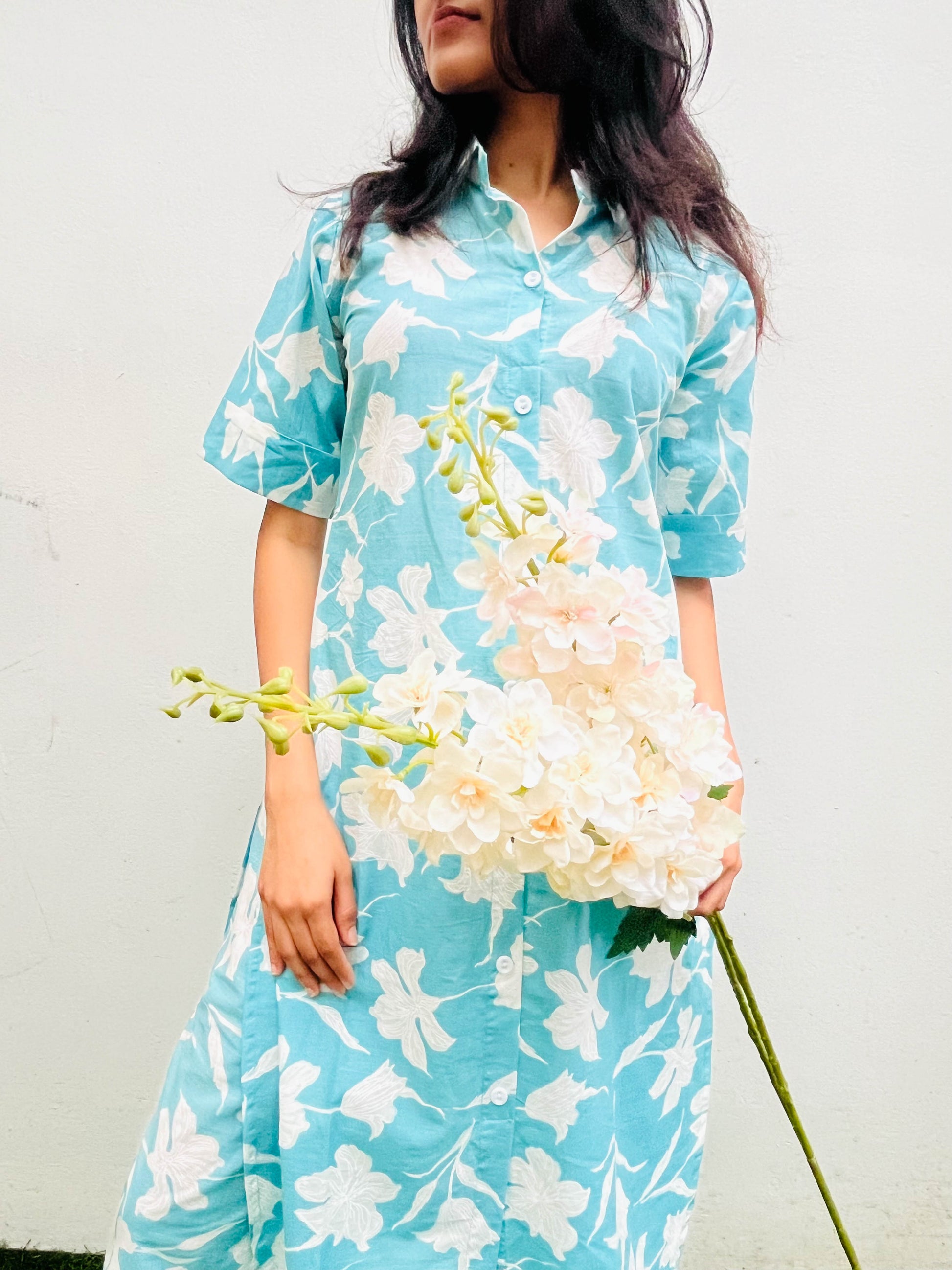 FLORAL COTTON CO-ORD SET BESU INDIA