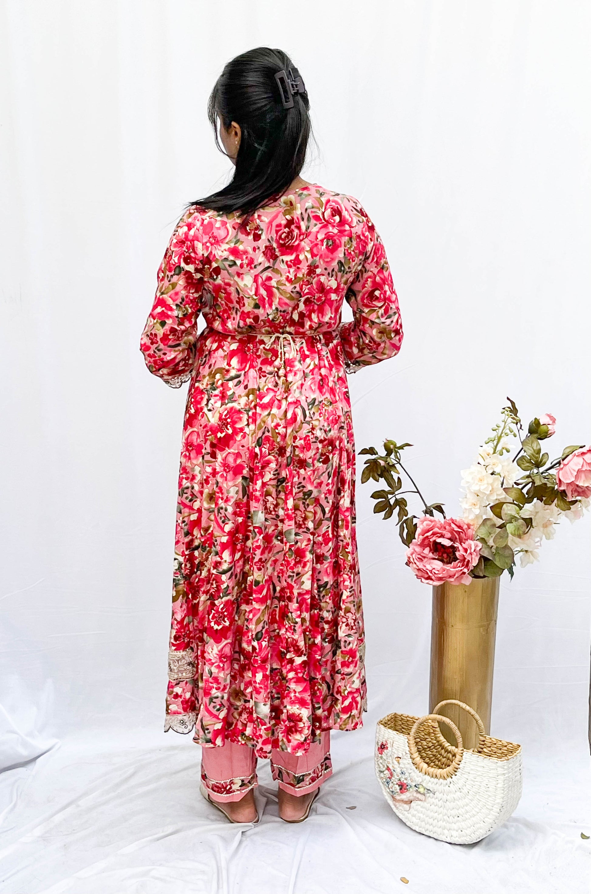 FLORAL EMBROIDERED SET BESU INDIA